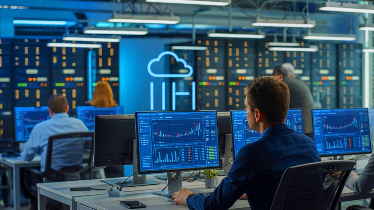 “These Clouds Are Just Smoke and Mirrors”: IT Teams Abandoning Cloud for Dedicated Servers as Shocking Truths Emerge from the Shadows Illustration of IT professionals transitioning workloads from cloud computing to dedicated servers, generated by artificial intelligence.