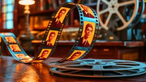 Illustration of Fable's AI-driven attempt to recreate lost footage from Orson Welles' "The Magnificent Ambersons."