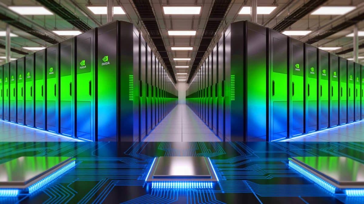 These AI Advancements Reveal Hidden Secrets That Could Shatter How Thousands of Chips Process Data Efficiently Illustration of Nvidia's acquisition of Enfabrica to enhance AI infrastructure and tackle interconnect bottlenecks.