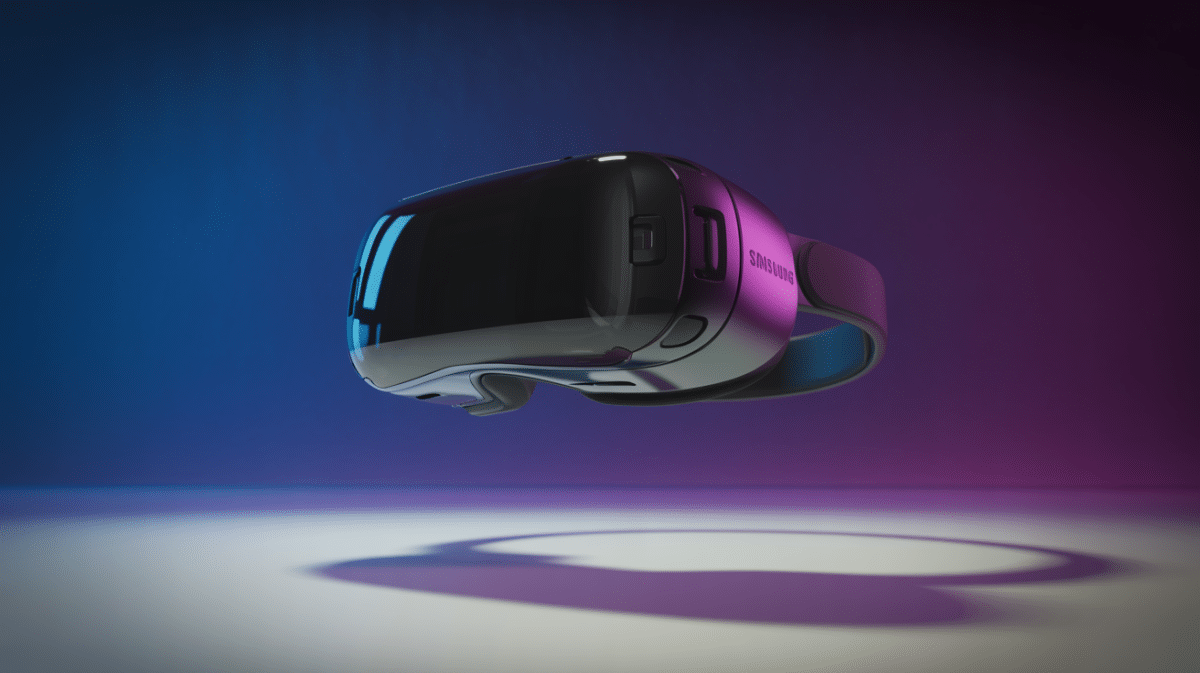 Illustration of Samsung's upcoming Android XR headset, Project Moohan.