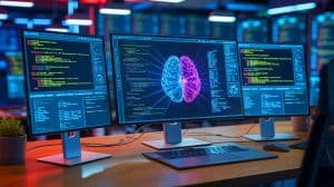 Illustration of CodeMender Automatically Generating AI-Reviewed Security Patches for Open Source Projects.